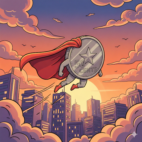 When working with money, use cents